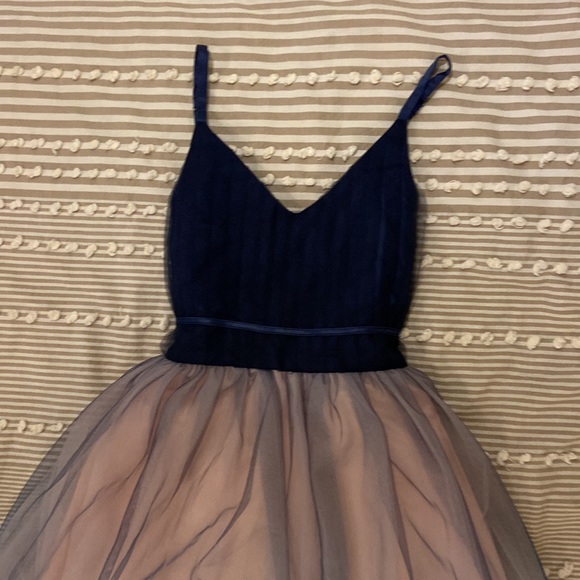 Ombré Tulle Midi Dress - Picture 2 of 13